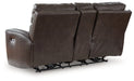 Crossplex Power Reclining Loveseat with Console - U&U Home Budget Furniture (Carteret, NJ)