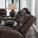 Crossplex Power Reclining Loveseat with Console - U&U Home Budget Furniture (Carteret, NJ)