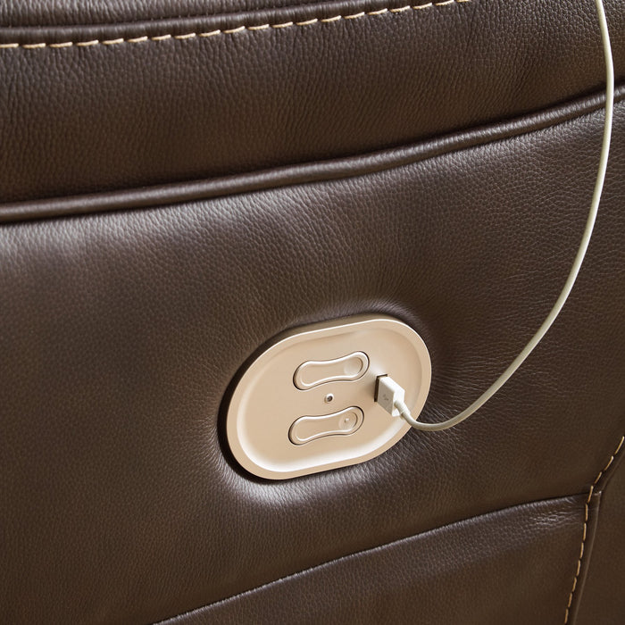 Dunleith Power Reclining Sectional - U&U Home Budget Furniture (Carteret, NJ)