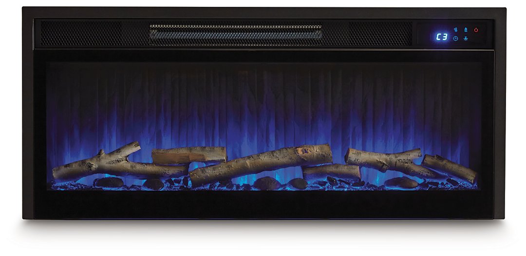 Zadilyn 72" TV Stand with Electric Fireplace - U&U Home Budget Furniture (Carteret, NJ)