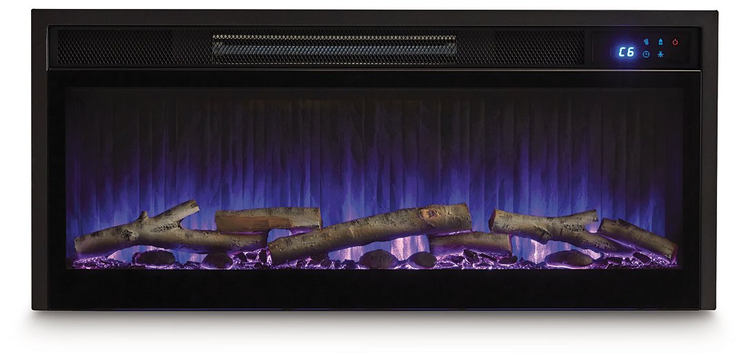 Zadilyn 72" TV Stand with Electric Fireplace - U&U Home Budget Furniture (Carteret, NJ)