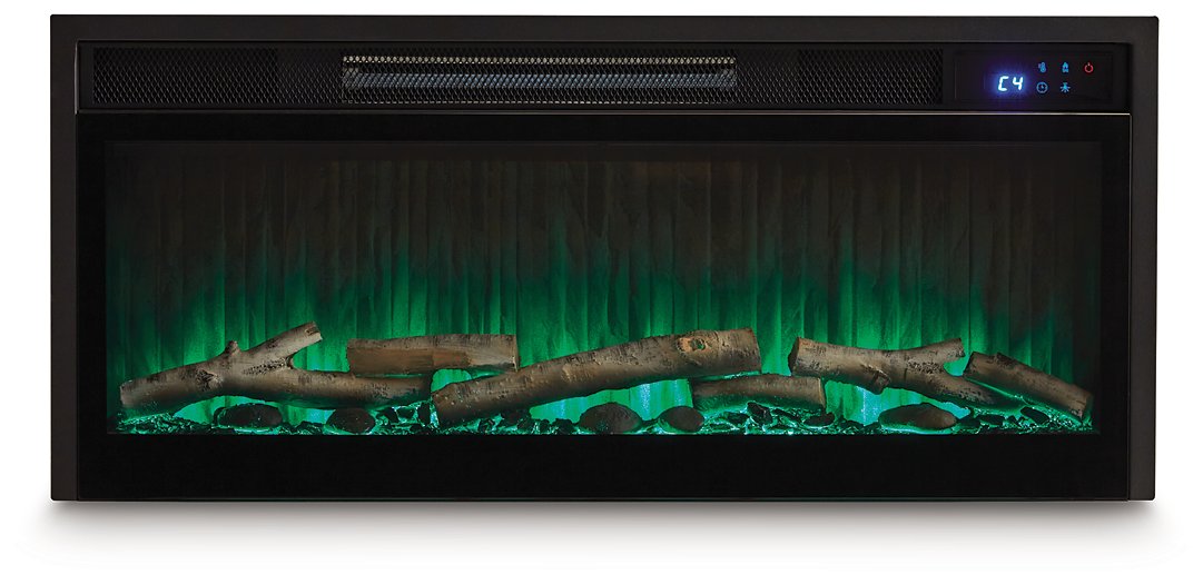 Zadilyn 72" TV Stand with Electric Fireplace - U&U Home Budget Furniture (Carteret, NJ)