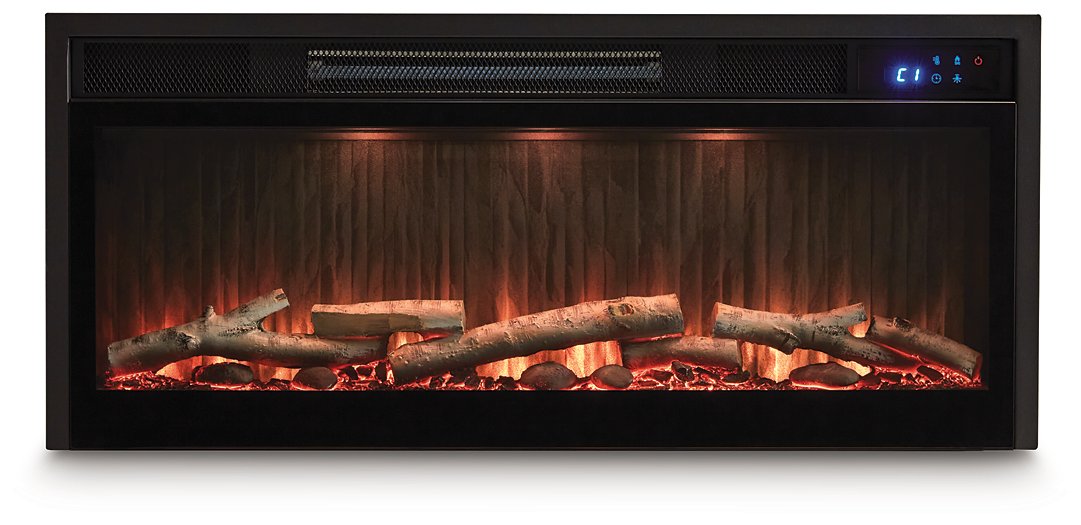 Zadilyn 72" TV Stand with Electric Fireplace - U&U Home Budget Furniture (Carteret, NJ)