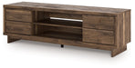 Zadilyn 72" TV Stand with Electric Fireplace - U&U Home Budget Furniture (Carteret, NJ)