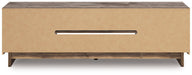 Zadilyn 72" TV Stand with Electric Fireplace - U&U Home Budget Furniture (Carteret, NJ)