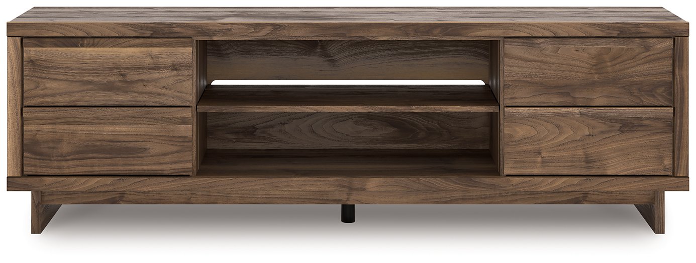 Zadilyn 72" TV Stand with Electric Fireplace - U&U Home Budget Furniture (Carteret, NJ)