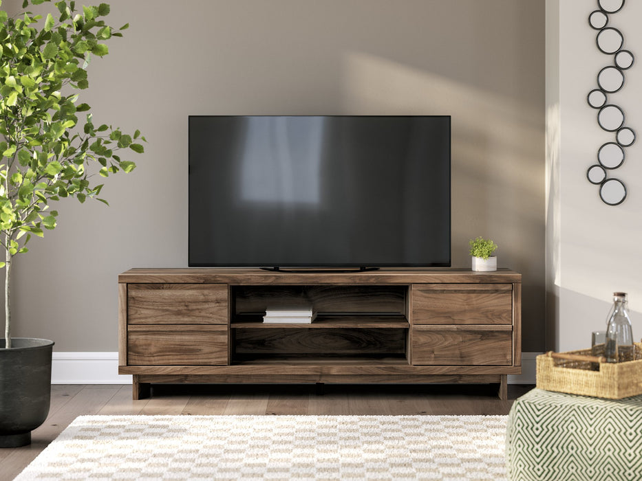 Zadilyn 72" TV Stand with Electric Fireplace - U&U Home Budget Furniture (Carteret, NJ)