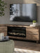 Zadilyn 72" TV Stand with Electric Fireplace - U&U Home Budget Furniture (Carteret, NJ)