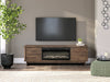 Zadilyn 72" TV Stand with Electric Fireplace - U&U Home Budget Furniture (Carteret, NJ)