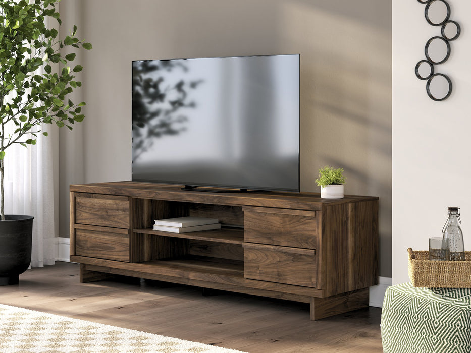 Zadilyn 72" TV Stand with Electric Fireplace - U&U Home Budget Furniture (Carteret, NJ)