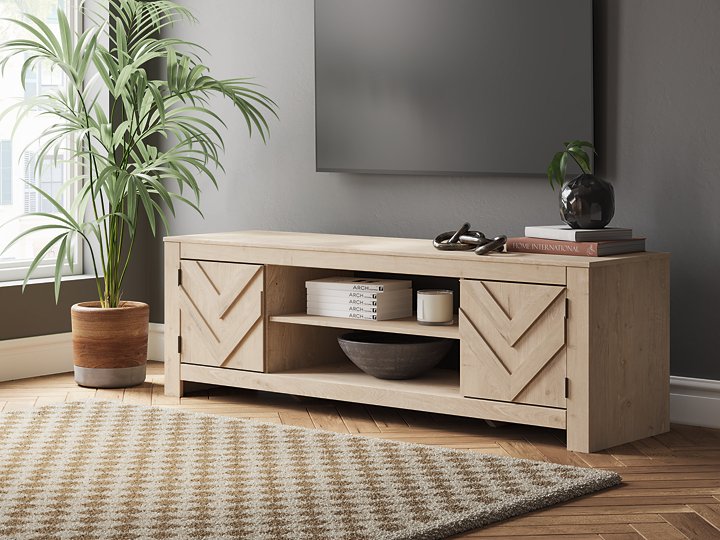 Cayboni 71" TV Stand - U&U Home Budget Furniture (Carteret, NJ)