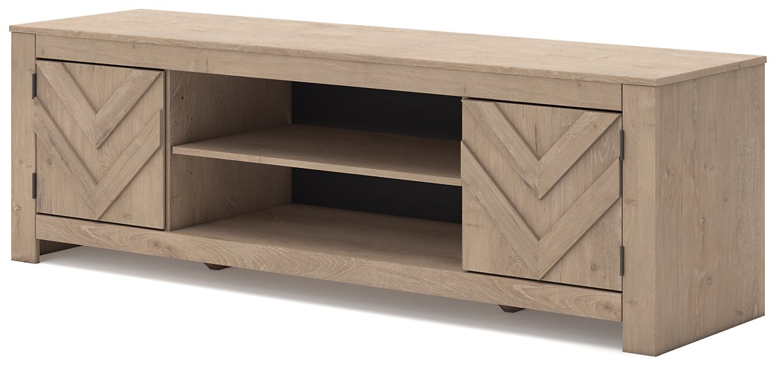 Cayboni 71" TV Stand - U&U Home Budget Furniture (Carteret, NJ)