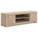 Cayboni 71" TV Stand with Electric Fireplace - U&U Home Budget Furniture (Carteret, NJ)