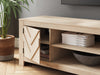 Cayboni 71" TV Stand with Electric Fireplace - U&U Home Budget Furniture (Carteret, NJ)