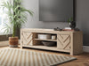 Cayboni 71" TV Stand with Electric Fireplace - U&U Home Budget Furniture (Carteret, NJ)