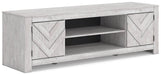 Cayboni 71" TV Stand with Electric Fireplace - U&U Home Budget Furniture (Carteret, NJ)