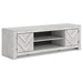 Cayboni 71" TV Stand with Electric Fireplace - U&U Home Budget Furniture (Carteret, NJ)