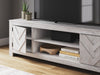 Cayboni 71" TV Stand with Electric Fireplace - U&U Home Budget Furniture (Carteret, NJ)