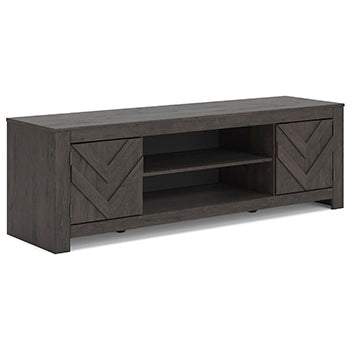 Cayboni 71" TV Stand with Electric Fireplace - U&U Home Budget Furniture (Carteret, NJ)