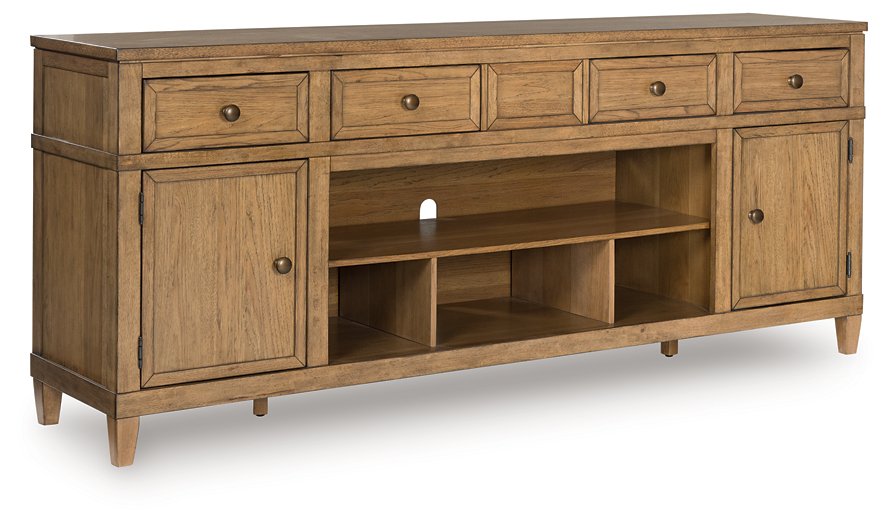 Sharlance 81" TV Stand - U&U Home Budget Furniture (Carteret, NJ)