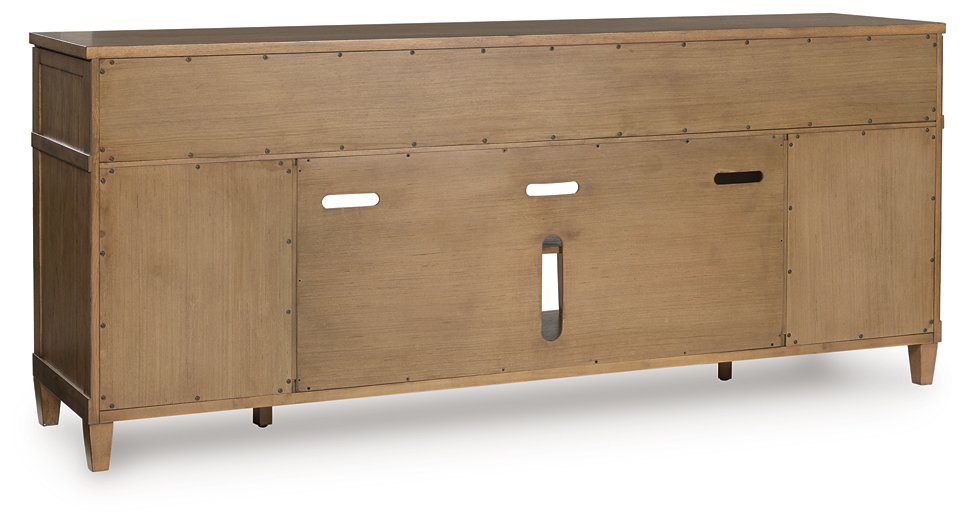 Sharlance 81" TV Stand - U&U Home Budget Furniture (Carteret, NJ)