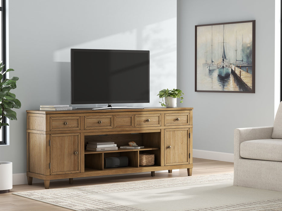 Sharlance 81" TV Stand - U&U Home Budget Furniture (Carteret, NJ)