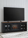 Wildenauer 76" TV Stand with Electric Fireplace - U&U Home Budget Furniture (Carteret, NJ)
