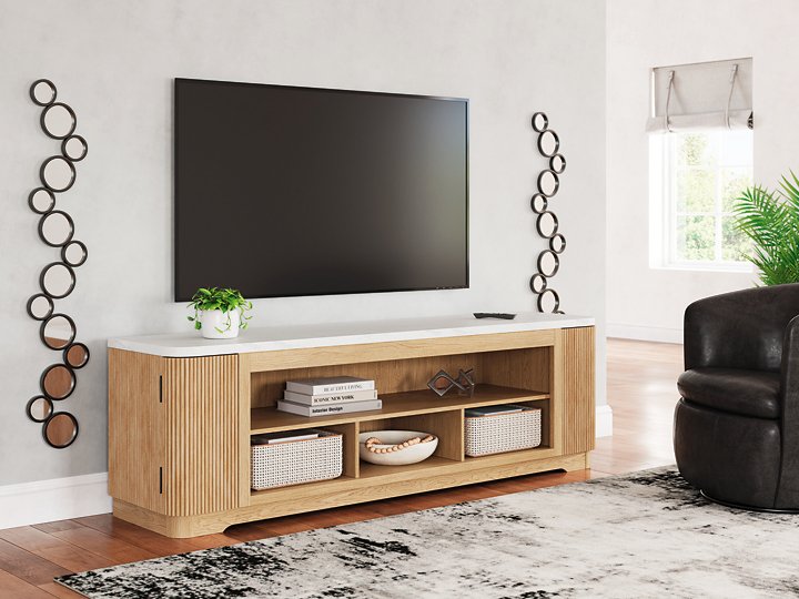 Camdill 80" TV Stand - U&U Home Budget Furniture (Carteret, NJ)