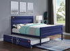 Cargo Blue Full Bed - U&U Home Budget Furniture (Carteret, NJ)