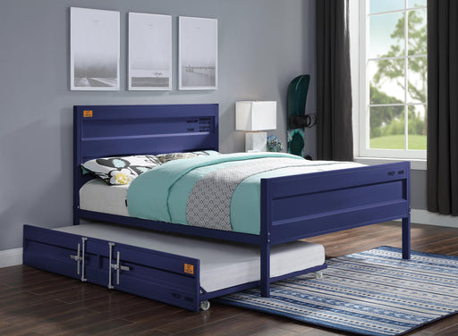 Cargo Blue Full Bed - U&U Home Budget Furniture (Carteret, NJ)