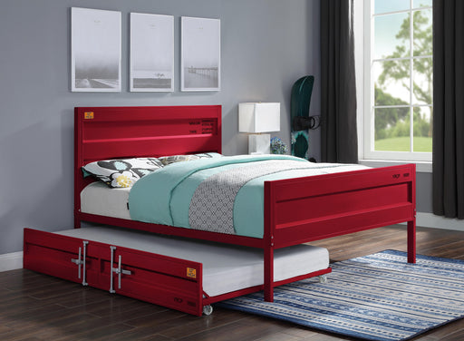 Cargo Red Full Bed - U&U Home Budget Furniture (Carteret, NJ)