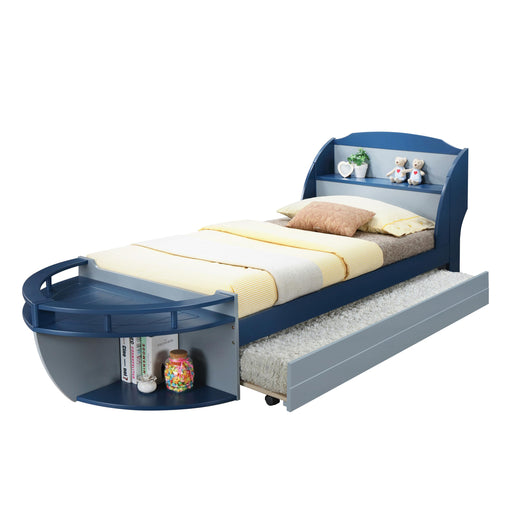Neptune II Gray Trundle (Bed) - U&U Home Budget Furniture (Carteret, NJ)
