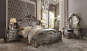 Versailles Antique Platinum Queen Bed - U&U Home Budget Furniture (Carteret, NJ)