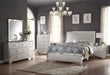 Voeville II Platinum Queen Bed - U&U Home Budget Furniture (Carteret, NJ)