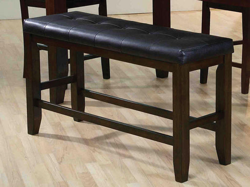 Acme Furniture Urbana Bench in Black and Espresso 74625 - U&U Home Budget Furniture (Carteret, NJ)