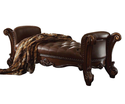 Acme Vendome Bench in Cherry 96490 - U&U Home Budget Furniture (Carteret, NJ)