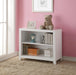 Lacey White Bookcase - U&U Home Budget Furniture (Carteret, NJ)