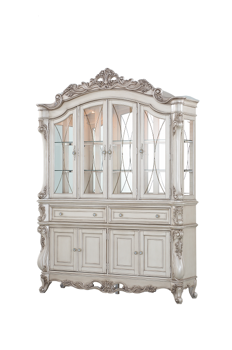 Gorsedd Antique White Hutch & Buffet - U&U Home Budget Furniture (Carteret, NJ)