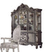 Versailles Antique Platinum Hutch & Buffet - U&U Home Budget Furniture (Carteret, NJ)