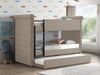 Romana II Beige Fabric Bunk Bed & Trundle (Twin/Twin) - U&U Home Budget Furniture (Carteret, NJ)