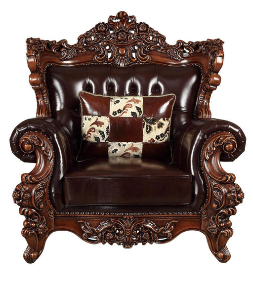 Acme Furniture Forsythia Chair in Espresso 53072 - U&U Home Budget Furniture (Carteret, NJ)