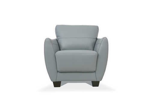 Valeria Watery Leather Chair - U&U Home Budget Furniture (Carteret, NJ)