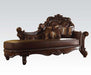 Acme Vendome Chaise in Cherry 96491 - U&U Home Budget Furniture (Carteret, NJ)