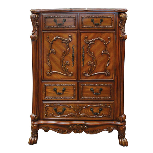 Dresden Cherry Oak Chest - U&U Home Budget Furniture (Carteret, NJ)