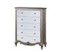 Esteban Antique Champagne Chest - U&U Home Budget Furniture (Carteret, NJ)