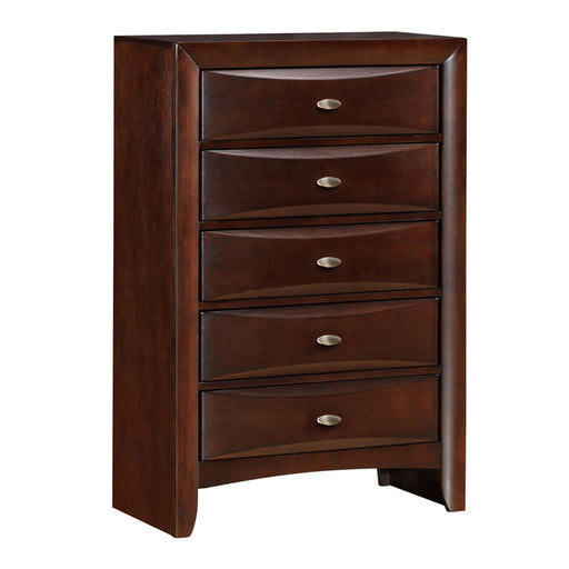 Ireland Espresso Chest - U&U Home Budget Furniture (Carteret, NJ)