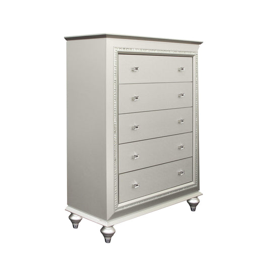 Kaitlyn Champagne Chest - U&U Home Budget Furniture (Carteret, NJ)