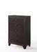 Madison Espresso Chest - U&U Home Budget Furniture (Carteret, NJ)