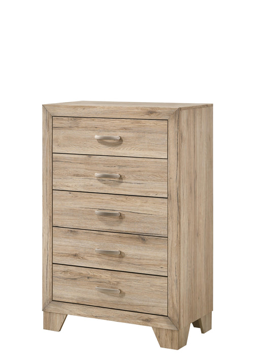 Miquell Natural Chest - U&U Home Budget Furniture (Carteret, NJ)