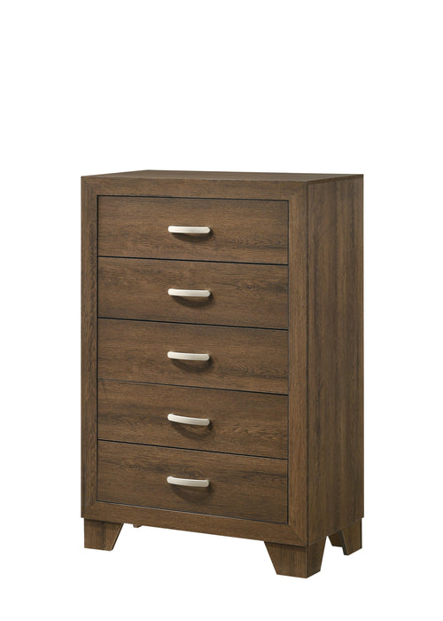 Miquell Oak Chest - U&U Home Budget Furniture (Carteret, NJ)